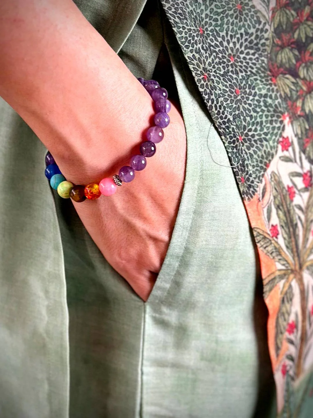 Heritage Mughal Print Cotton Kurti - Image 5