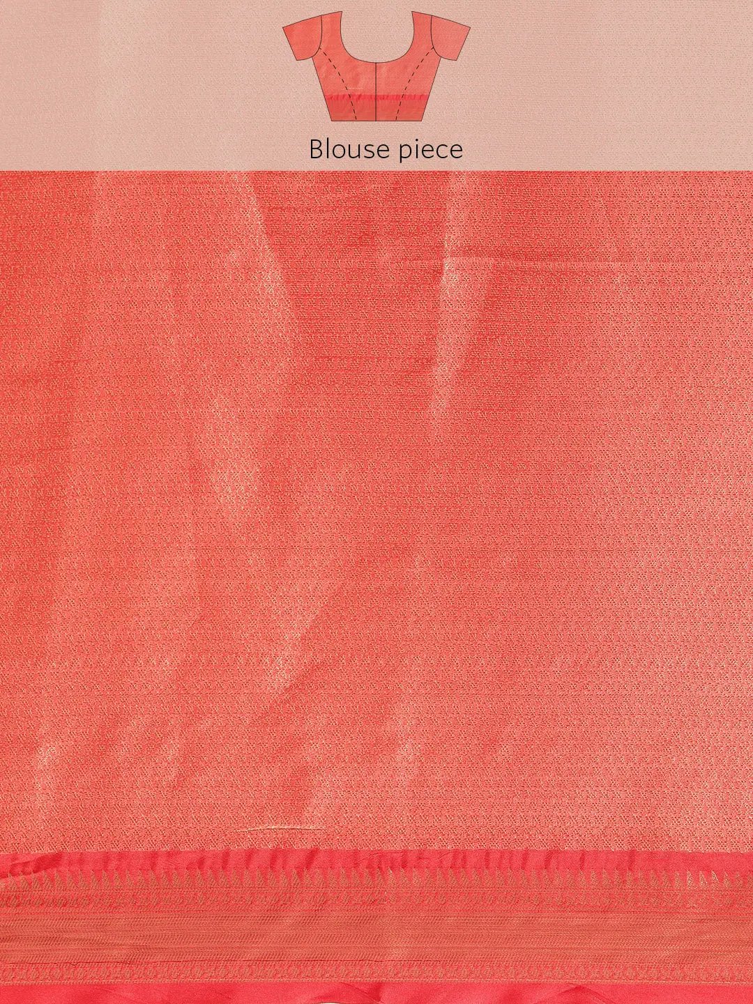 Exquisite Kalamkari Pattu Banarasi Silk Saree - Image 9