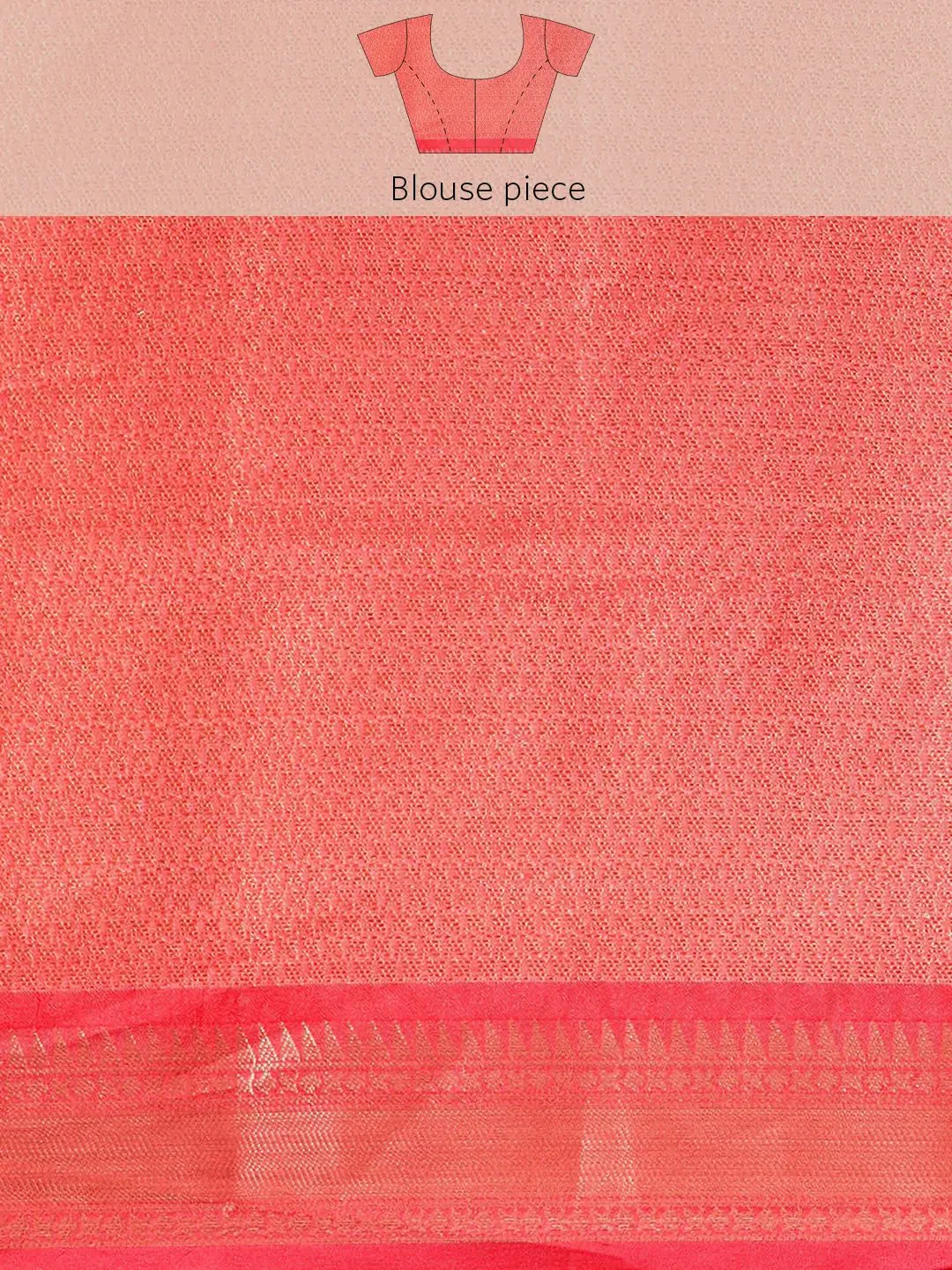 Exquisite Kalamkari Pattu Banarasi Silk Saree - Image 9