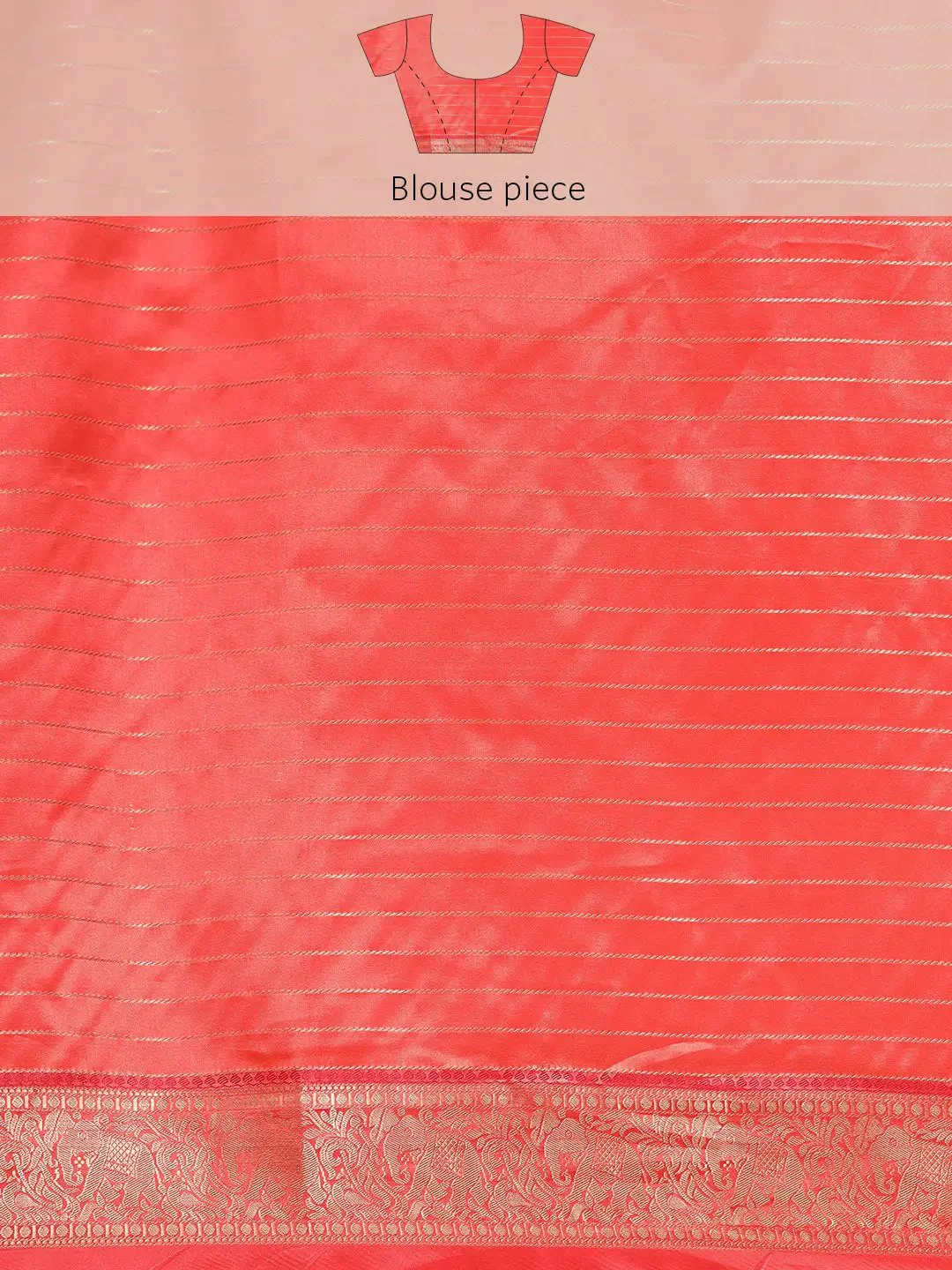 Banarasi Soft Silk Gadwal Pattu Zari Weaving Party Wear Saree - Image 9