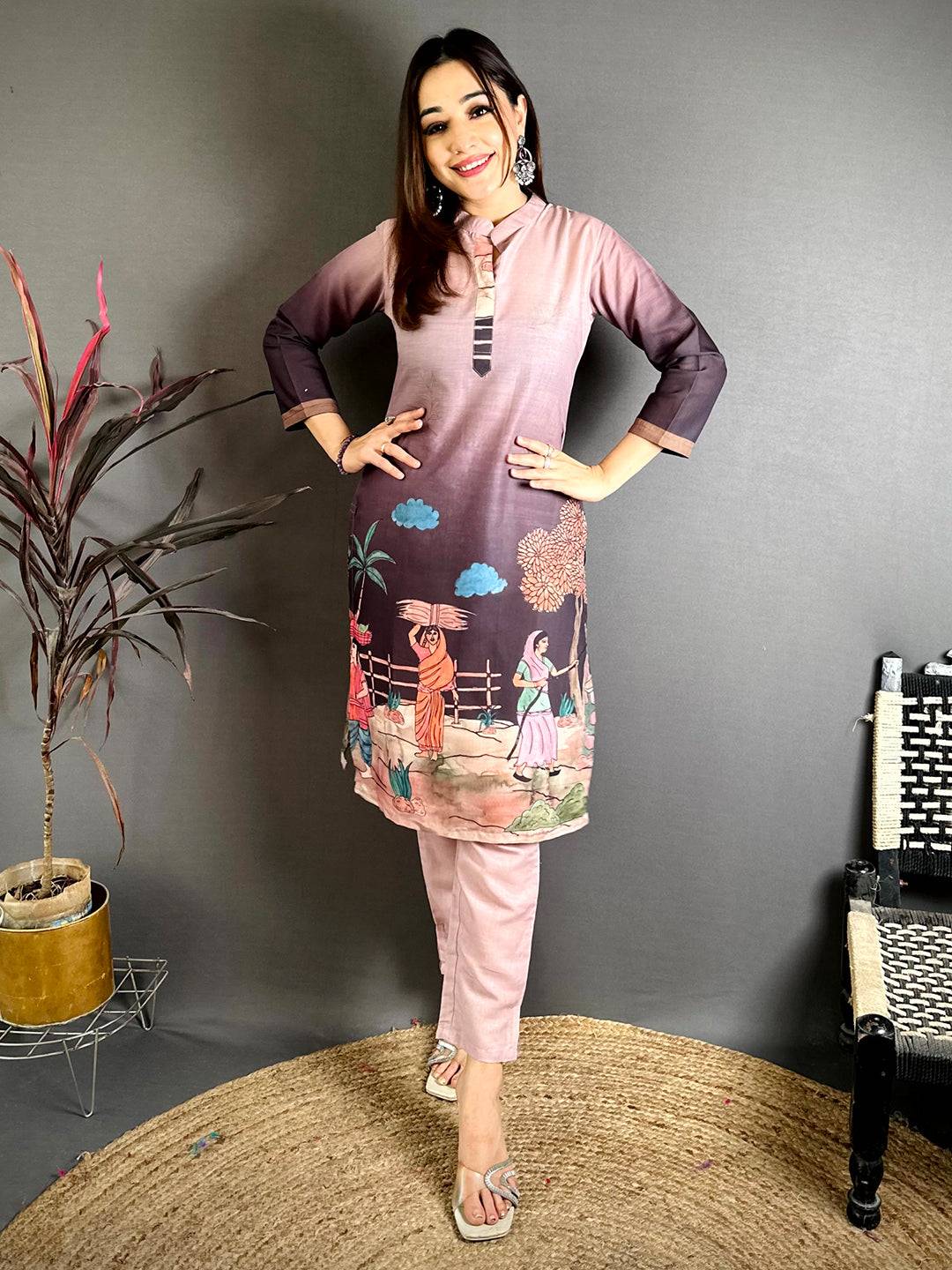 Royal Mul Cotton Collar Neck Kurti - Image 4