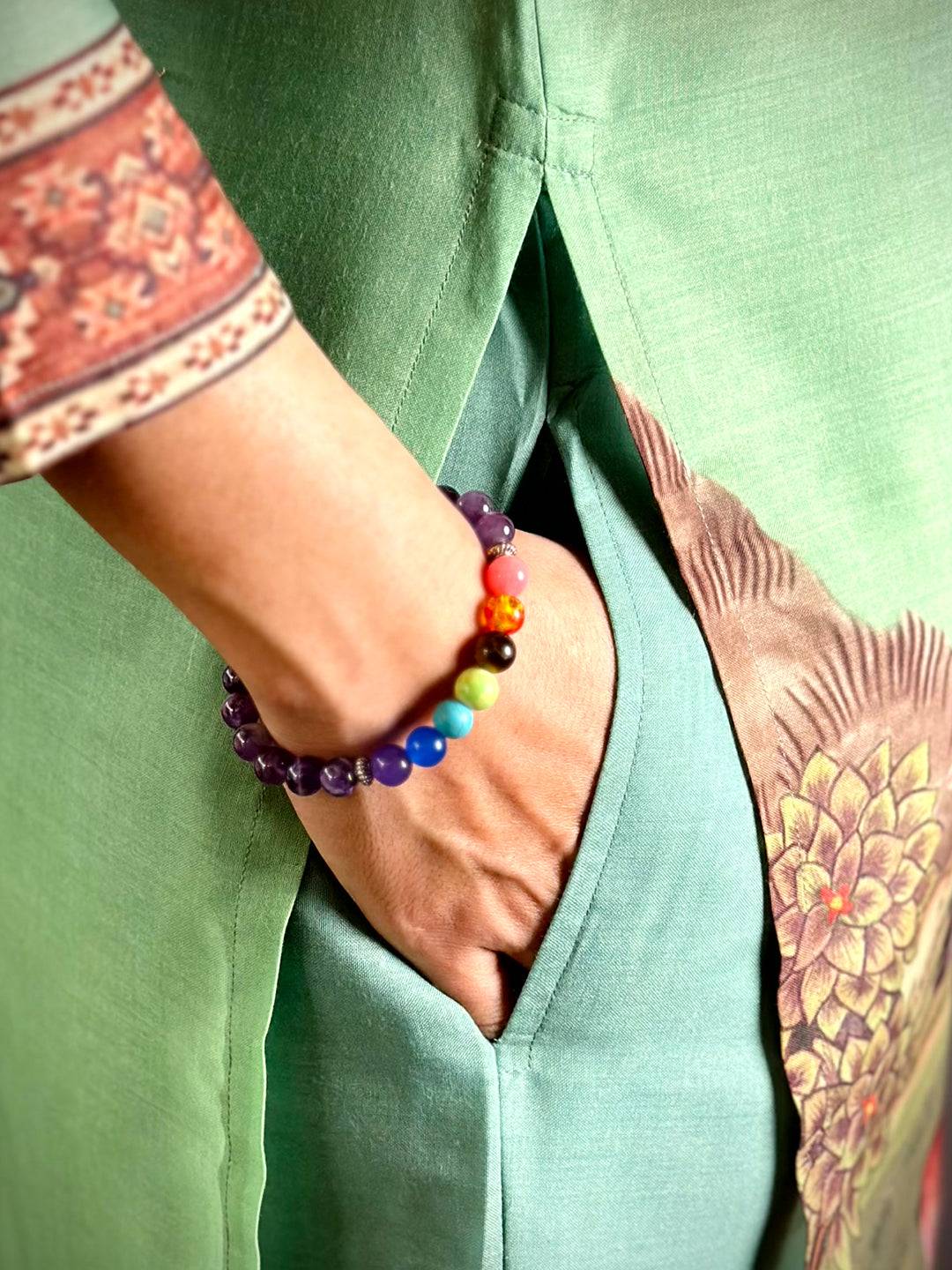 Royal Painting Mul Cotton Kurti - Image 5